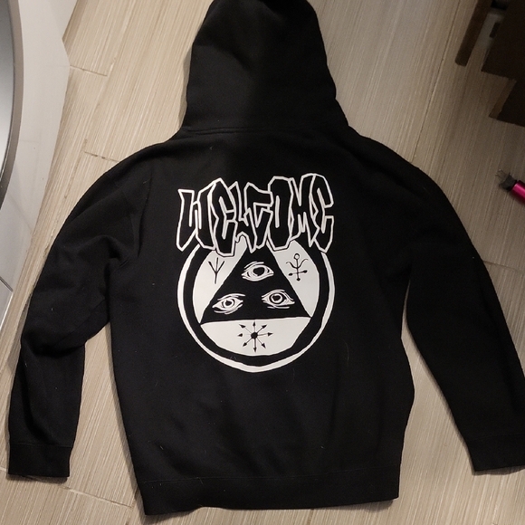 Empyre Black Hoodie with White Graphic - Picture 3 of 5